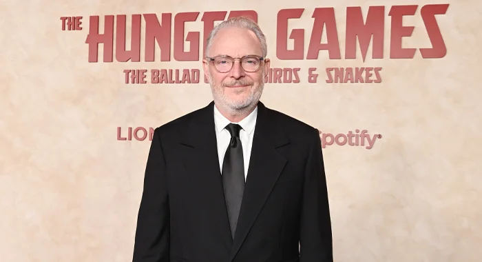 Director Francis Lawrence at a fan event for The Hunger Games: The Ballad of Songbirds and Snakes (2023)